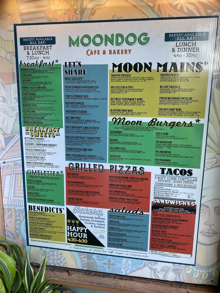 Moondog Cafe Key West Menu - Image 6